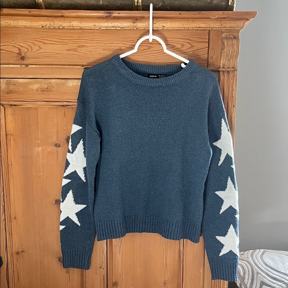 SHEIN Star Sweater